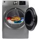 Kenmore 92273 8.0 cu. ft. Gas Front-Load Dryer with Accela Steam™ Technology – Metallic Silver-2