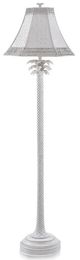 Stylecraft White Washed Floor Lamp-0