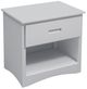 Homelegance® Orion Gray Nightstand-0