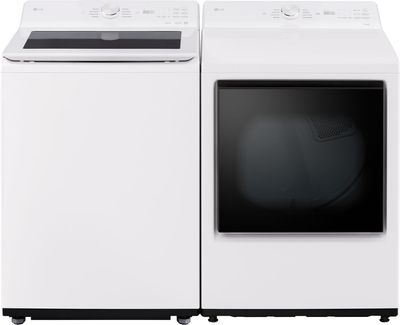 LG WT8200CW DLE8200W Laundry Pair