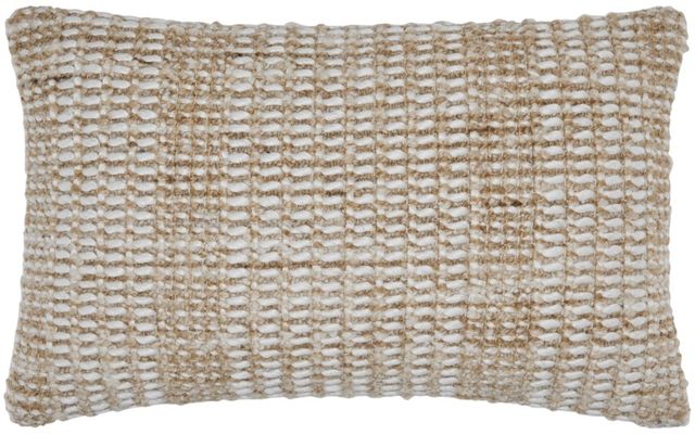 Signature Design by Ashley® Hathby 4-Piece Tan/White Throw Pillow Set-0