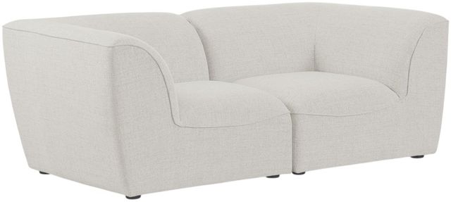 Meridian Furniture Miramar 2-Piece Cream Modular Sofa-0