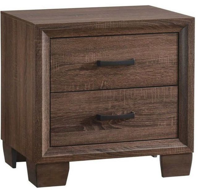 Coaster® Brandon 4-Piece Medium Warm Brown Twin Bedroom Set-3
