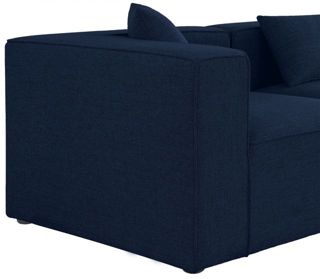 Meridian Furniture Cube 6-Piece Navy Modular Sectional Set-3