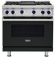 Viking® 7 Series 36" Antique Bronze Pro Style Liquid Propane Gas Range with Griddle-0