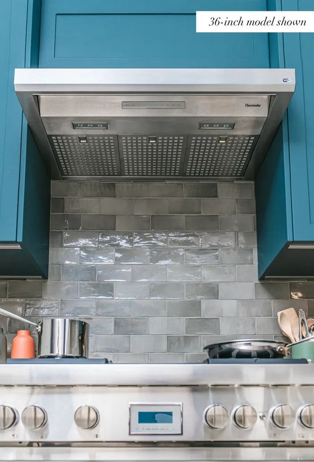 Thermador® Masterpiece® 48" Stainless Steel Under Cabinet Range Hood-7