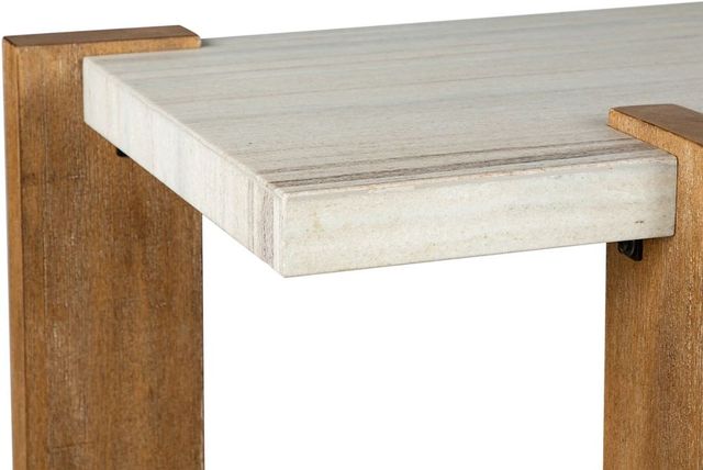 Magnussen Home® Carrington Honey Wheat Rectangular Sofa Table-3