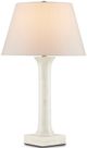 Currey & Company Haddee Natural Bone/Off-White Table Lamp-2