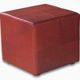 Jaymar Red Ottoman-0