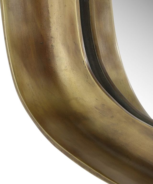Meridian Furniture Auberge Brass Mirror-2