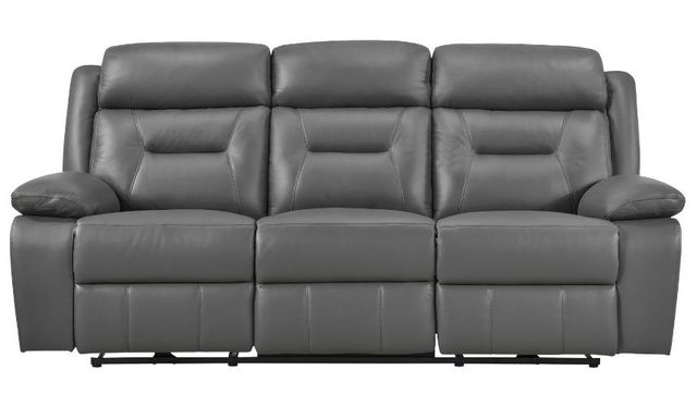 Homelegance® Laconia Dark Gray Double Power Reclining Sofa-2