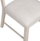 Crestview Collection Willow 2-Piece White Upholstered Side Chair Set-5