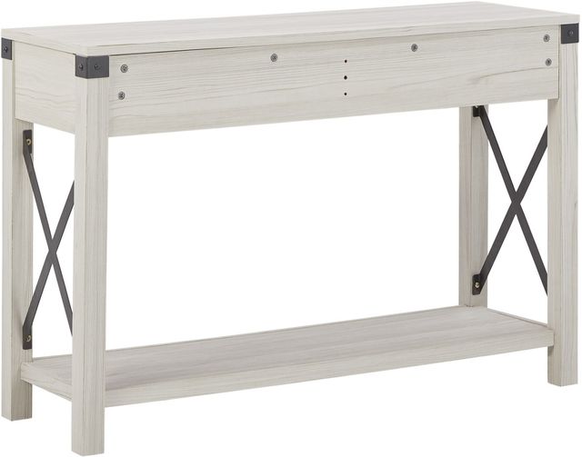 Signature Design by Ashley® Bayflynn Whitewash 2 Drawers Console Sofa Table-2