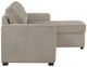 Steve Silver Co. Noah Tan Sleeper Chaise Sofa-4