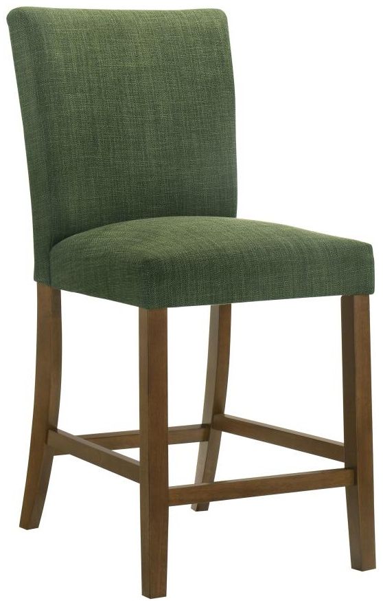 Coaster® Paxton 2-Piece Brown/Green Upholstered Counter Dining Side Chair-0