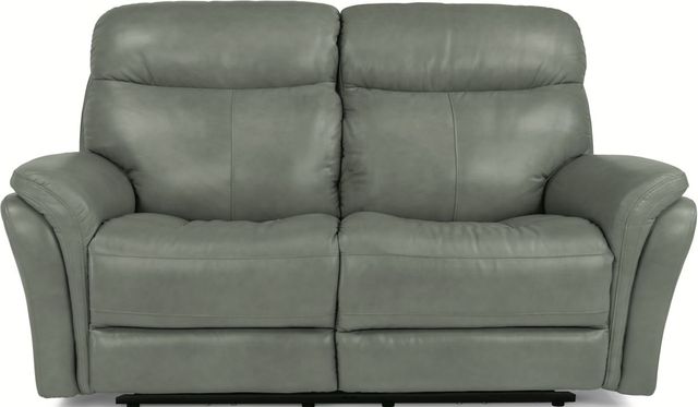 Flexsteel® Zoey Power Reclining Loveseat with Power Headrests-1