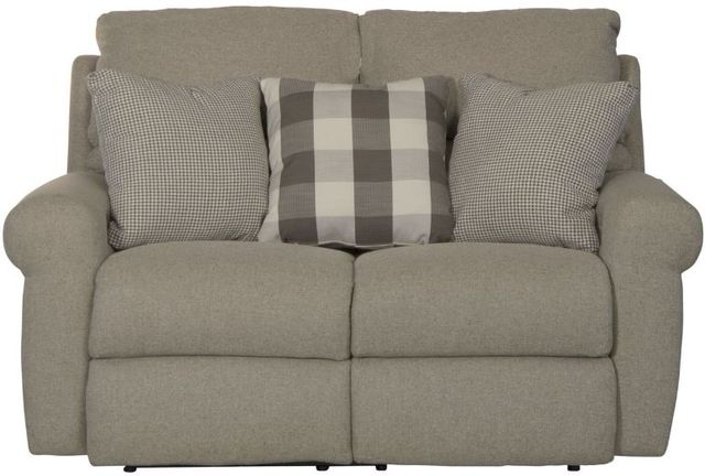 Catnapper® Westport Charcoal Power Lay Flat Reclining Loveseat-1