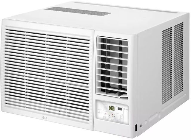 LG 12,200 BTU's White Smart Window Air Conditioner with 11,200 BTU's Heating-2