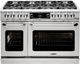 Capital Cooking Connoisseurian 48" Freestanding Professional Dual Fuel Range with 8 Sealed Burners-0