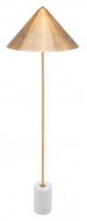 Zuo Modern Bianca Gold/White Floor Lamp-2