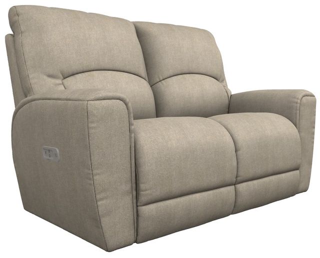 La-Z-Boy® Cassian Birch Power Reclining Loveseat with Headrest-0