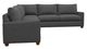 La-Z-Boy® Wilmette 2-Piece Navy Leather Sectional-1