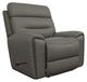 La-Z-Boy® Soren Pewter Leather Manual Wall Recliner-0