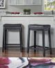Linon Claridge Black Counter Stool-1