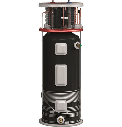 GE® GEOSPRING™ Hybrid Electric Water Heater-Red-1