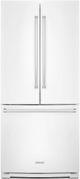 KitchenAid® 19.7 Cu. Ft. White French Door Refrigerator-0