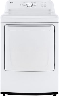 LG 7.3 Cu. Ft. White Front Load Electric Dryer