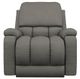 La-Z-Boy® Greyson Blue Grey Leather Power Rocking Recliner with Headrest-1