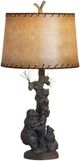 Crestview Collection Bear Family Brown Table Lamp-1