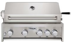 Thor Kitchen® 4-Burner Stainless Steel Built In Liquid Propane Gas Grill