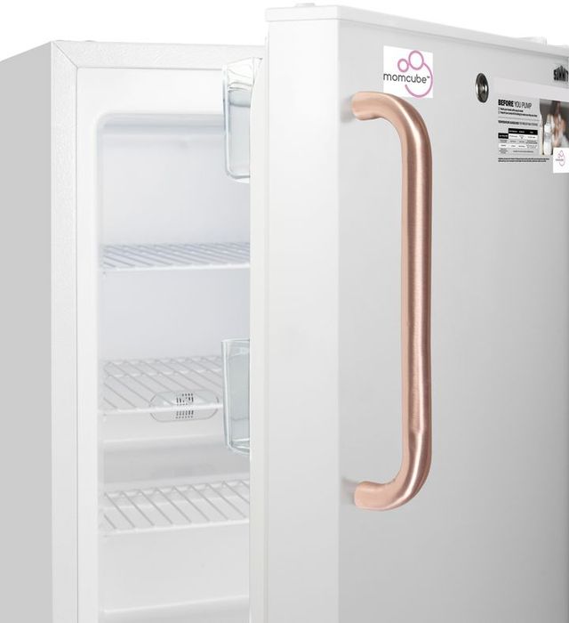 Summit® MOMCUBE™ 2.7 Cu. Ft. White Built In All-Freezer-1