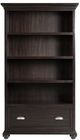 Riverside Furniture Clinton Hill Kohl Black Bookcase-0