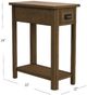 Null Furniture Bedford Hewn Oak Chairside End Table-3