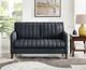 Hydeline® Ennis Gunmetal Gray Loveseat-3