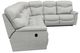 La-Z-Boy® James Dove Gray Reclining Sectional with Custom Layout Options-1