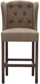 Olliix by Madison Park Brown Jodi Counter Stool-1