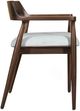 Modus Furniture Amaroo Honey Date Upholstered Dining Arm Chair-3