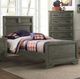 Westwood Design Foundry Brushed Pewter Youth Full Panel Bed-1