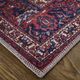 Feizy Rawlins Red/Navy 5' x 3' Rug-1
