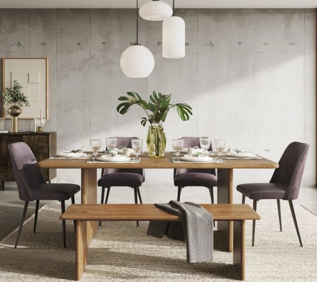 Jofran Inc. Maddox Dark Brown Upholstered Dining Side Chair-1