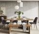 Jofran Inc. Maddox Dark Brown Upholstered Dining Side Chair-1