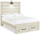 Signature Design by Ashley® Cambeck 5-Piece Whitewash Full Panel Bed Set-1