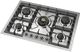 Ilve Nostalgie II 30” Stainless Steel Liquid Propane Cooktop with 5 Burners-2