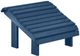 C R Plastic Navy Premium Footstool-0