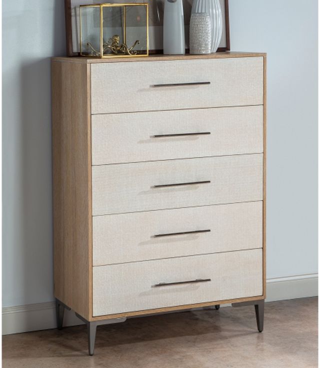Legacy Classic Biscayne Alabaster/Malabar 5-Drawer Bachelors Chest-3