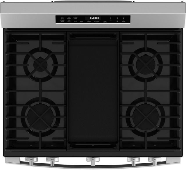 GE® 30'' Stainless Steel Freestanding Gas Range-1